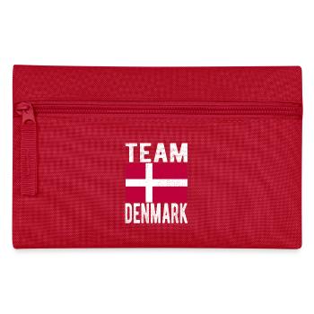 Drapeau du Danemark - Trousse - rouge - Devant
