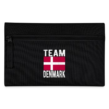 Drapeau du Danemark - Trousse - noir - Devant