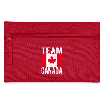 Canada Flag - Pencil Case - red - Front
