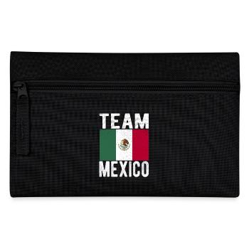 Drapeau du Mexique - Trousse - noir - Devant
