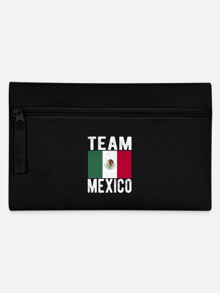 Drapeau du Mexique - Trousse - noir