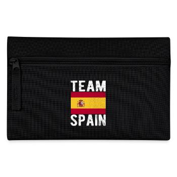 Drapeau de l’Espagne - Trousse - noir - Devant