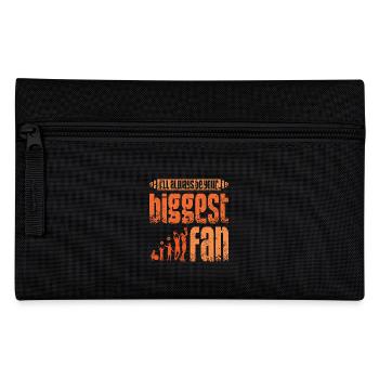 Je serai ton plus grand fan de basket-ball - Trousse - noir - Devant