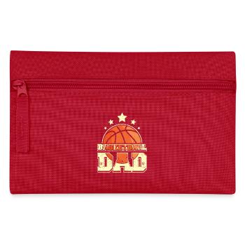 Basketball Daddy Father Dad - Pencil Case - red - Front
