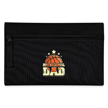 Basketball Daddy Father Dad - Pencil Case - black - Front