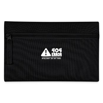 Computer- und Programmierer Geek. 404 Fehler - Federtasche - Schwarz - Vorne