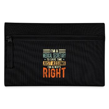 Physician's assistant - Pencil Case - black - Front