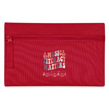 Music Literacy Matters - Pencil Case - red - Front