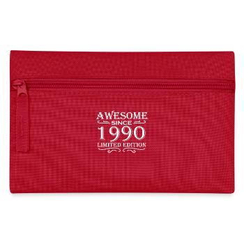 1990 - Born 1990 - Fantastic since 1990 - Pencil Case - red - Front