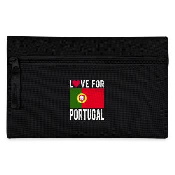 Drapeau du Portugal - Trousse - noir - Devant