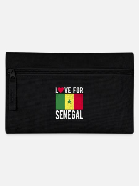 Drapeau du Sénégal - Trousse - noir