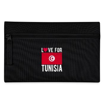 Drapeau de la Tunisie - Trousse - noir - Devant