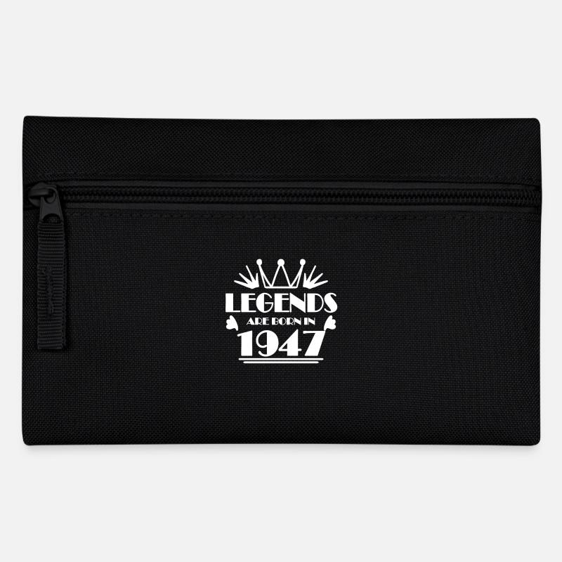 1947 - Né 1947 - Année de construction 1947 Cadeau - Trousse - noir