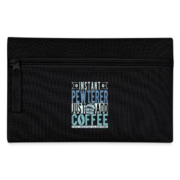 Café en étain Dicton - Trousse - noir - Devant