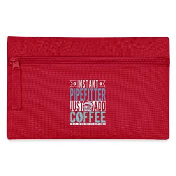 Installer coffee saying - Pencil Case - red - Front