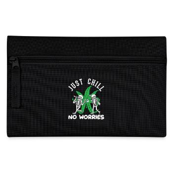 Hanf I Stoner Geschenke I Hanf Geschenke - Federtasche - Schwarz - Vorne