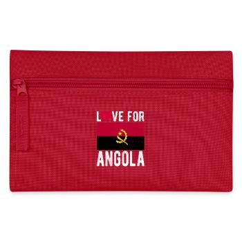 Angola Souvenir - Federtasche - Rot - Vorne