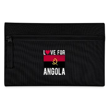 Angola Souvenir - Federtasche - Schwarz - Vorne