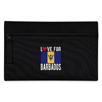 Barbados Souvenir - Pencil Case - black - Front