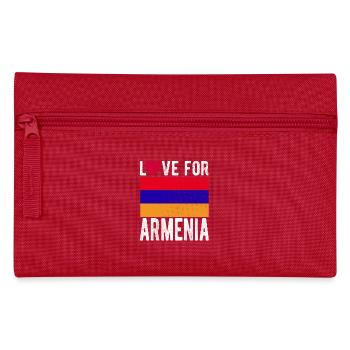 Armenien Souvenir - Federtasche - Rot - Vorne