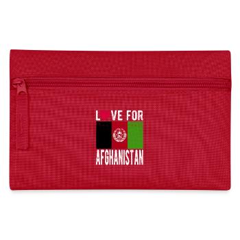 Afghanistan Souvenir - Federtasche - Rot - Vorne