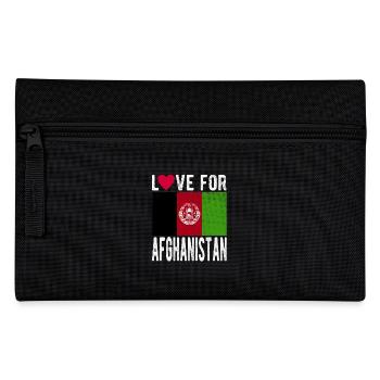 Afghanistan Souvenir - Pencil Case - black - Front