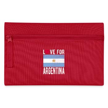 Argentinien Souvenir - Federtasche - Rot - Vorne