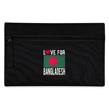 Bangladesh Souvenir - Pencil Case - black - Front