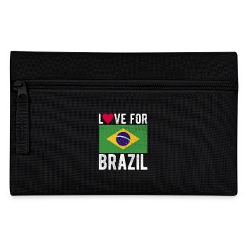 Brasilien Souvenir - Federtasche - Schwarz - Vorne
