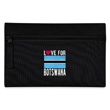 Botswana Souvenir - Pencil Case - black - Front