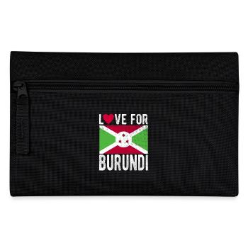 Burundi Souvenir - Pencil Case - black - Front