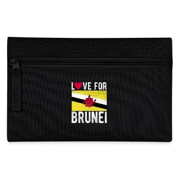 Brunei Souvenir - Pencil Case - black - Front