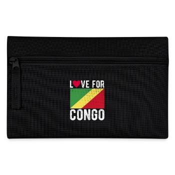 Congo Souvenir - Pencil Case - black - Front