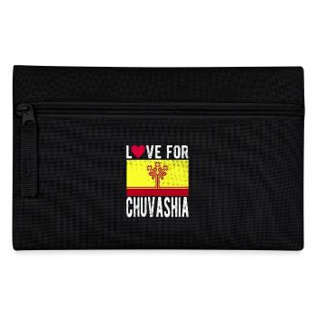 Chuvashia Souvenir - Pencil Case - black - Front