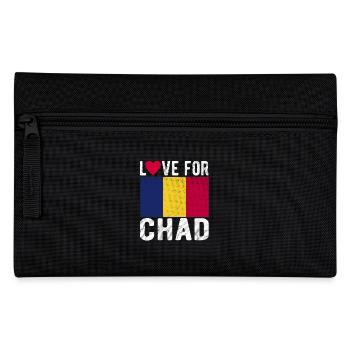 Chad Souvenir - Pencil Case - black - Front