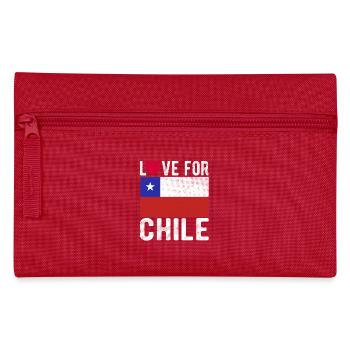 Chile Souvenir - Federtasche - Rot - Vorne