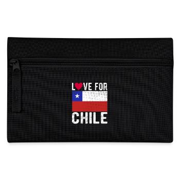 Chile Souvenir - Pencil Case - black - Front