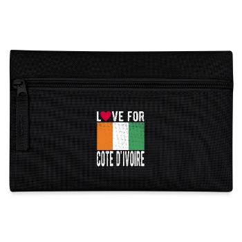 Côte d’Ivoire Souvenir - Trousse - noir - Devant