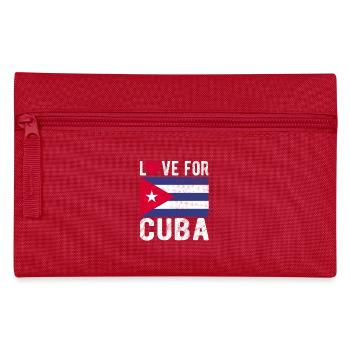 Kuba Souvenir - Federtasche - Rot - Vorne