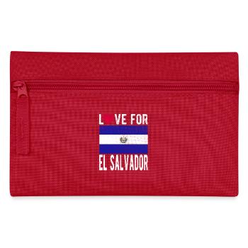 El Salvador Souvenir - Pencil Case - red - Front