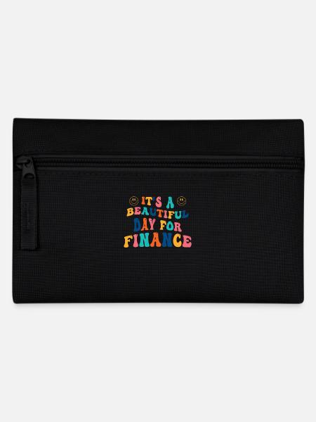 Finanzen Studiengang - Federtasche - Schwarz