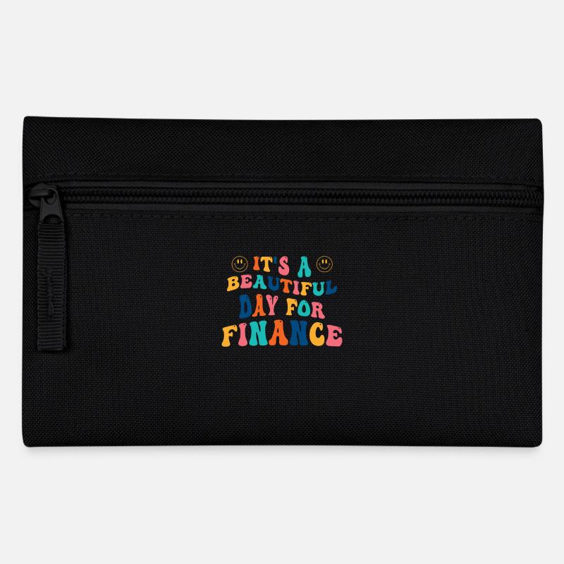 Finanzen Studiengang - Federtasche - Schwarz
