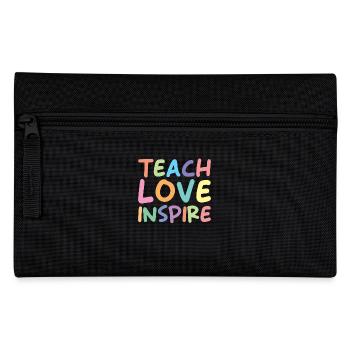 Teaching Love Inspire - Pencil Case - black - Front