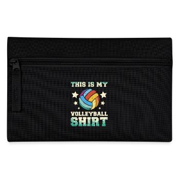 This is my volleyball - Pencil Case - black - Front