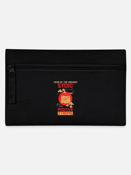 Dragon Chinese zodiac sign - Pencil Case - black