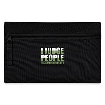 Law degree - Pencil Case - black - Front