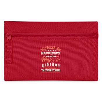 Biology Degree - Pencil Case - red - Front