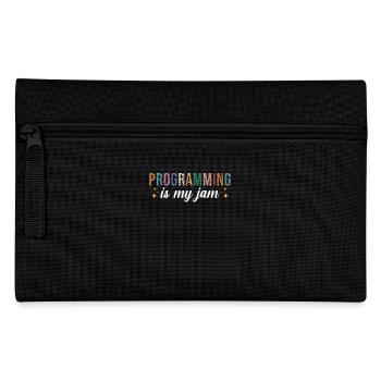Programming is my passion - Pencil Case - black - Front