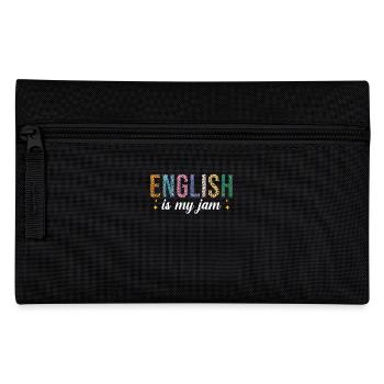 English is my passion - Pencil Case - black - Front