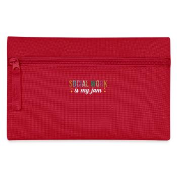 Le travail social est ma passion - Trousse - rouge - Devant